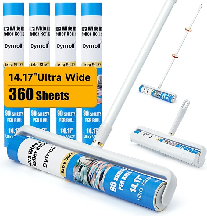Dymoll 14.17" Large Lint Rollers by DYMOLL
