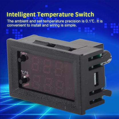Fayelume Temperature Controller, Digital Display DC 12V Thermostat, -50 to 110 - Image 4