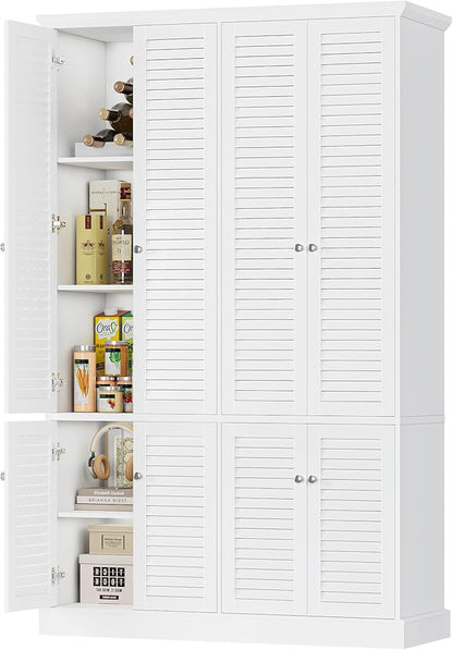 71” Tall Storage Cabinet, Kitchen Pantry Cabinet by BOTLOG