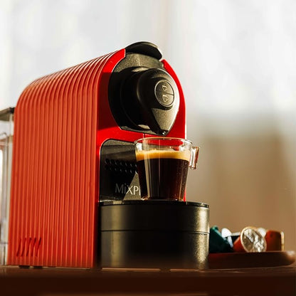 Mixpresso Red Espresso Coffee Machine – Compact 1400W Single Serve Coffee Maker - Image 7