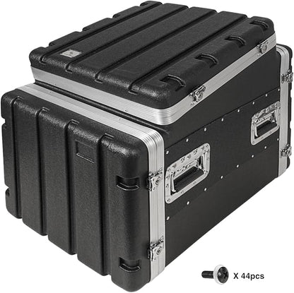 Sound Town Lightweight and Compact 8U ATA ABS Rack Case, - Image 2