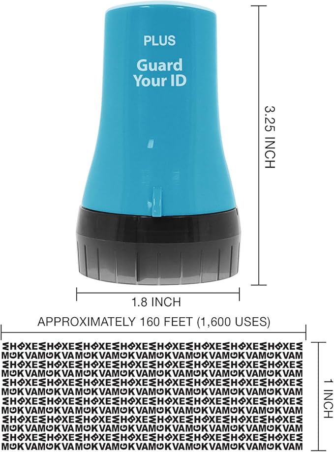 Guard Your ID Wide Advanced Roller 2.0 Identity Theft Prevention Security Stamp - Image 5