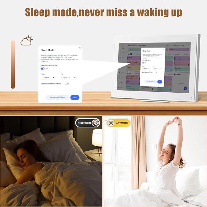 Digital Calendar: 15.6-inch Electronic Calendar & Chore Chart, Smart - Image 5