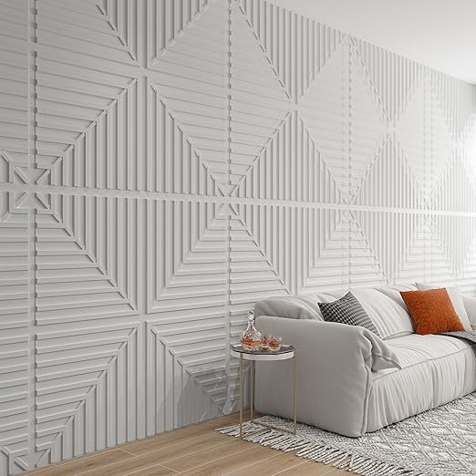Art3d 12-Pack Drop Ceiling Tiles 2x2 FT, PVC 3D Textured Panels - Image 7