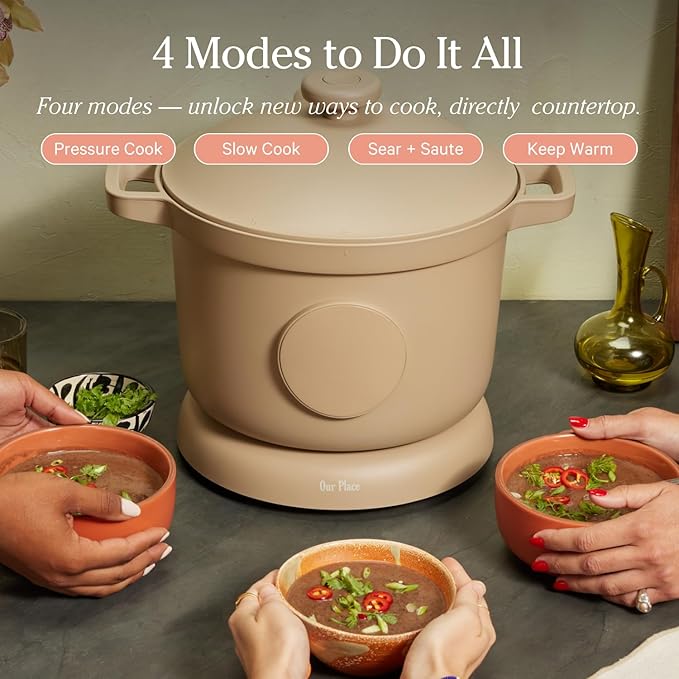 Our Place Dream Cooker | 6 Qt Ceramic Nonstick Multicooker & Pressure Cooker - Image 3