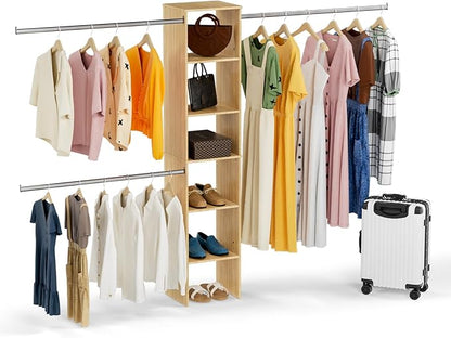 Closet System, Wood Tower Storage by Unknown