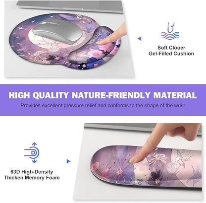 Large Desk Mat, Gaming Mouse Pad, Desk Pad Protector, XXL Mousepad + Keyboard - Image 5