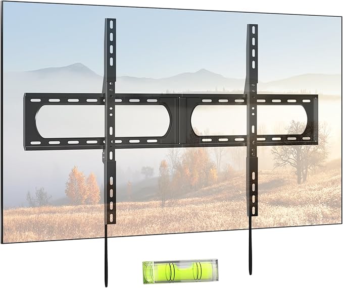 PUTORSEN 37-140'' Heavy Duty TV Wall Mount, Low Profile Fixed TV Wall Mount by PUTORSEN