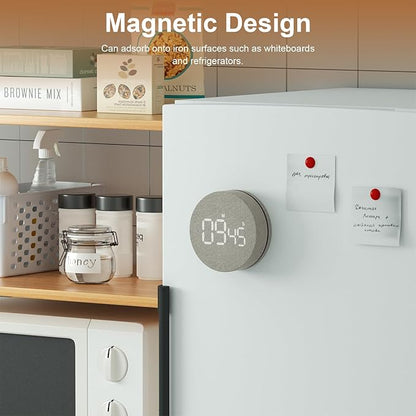 AVINIA Desk Timer for Productivity Magnetic Digital Kitchen Timer Rechargeable - Image 4
