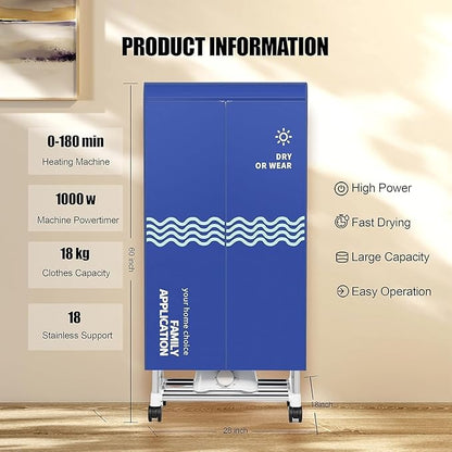 Clothes Dryer, Portable Drying Machine - Image 3
