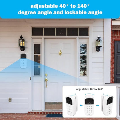 Swivel Mount for myQ Smart Garage Video Keypad, Angle Adjustable Degree - Image 3