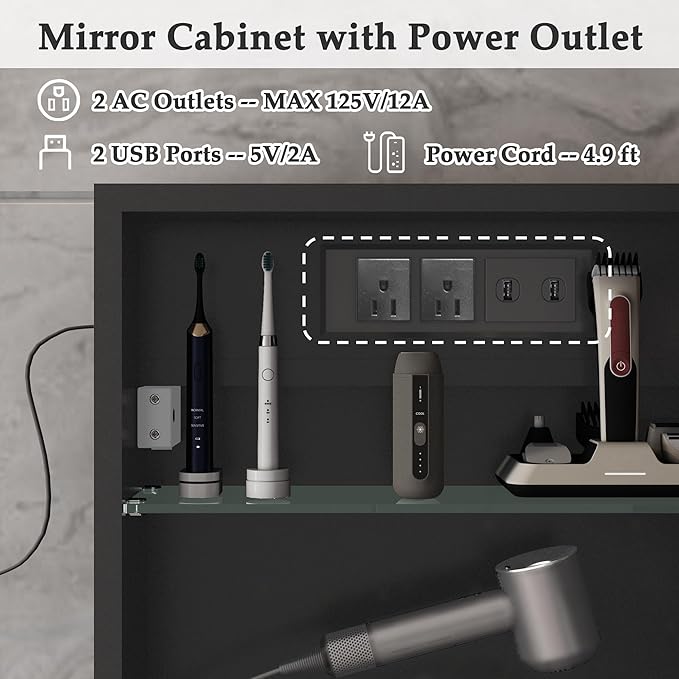 16x 32 inch Bathroom Cabinet - Image 5