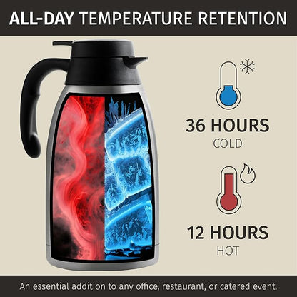 Cresimo Thermal Coffee Carafe 68oz / 2L - Image 2
