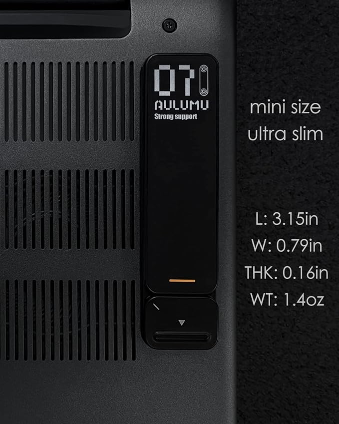 Aulumu G07 Pop Up Leg Stands Laptop, Super Portable Cooling Laptop Stand - Image 5