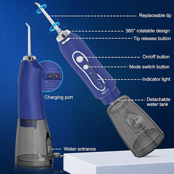 H2ofloss Water Dental Flosser Pick - Image 6