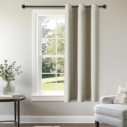 ChrisDowa Small Window Curtains 50 inches Long by ChrisDowa