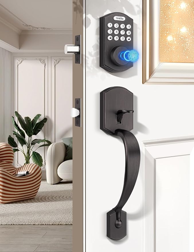 Smart Locks for Front Door by TINEWA