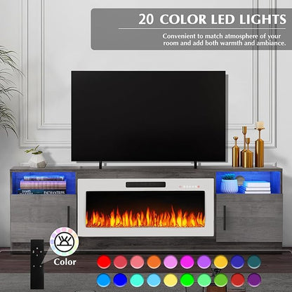 Lemberi Fireplace tv Stand - Image 5