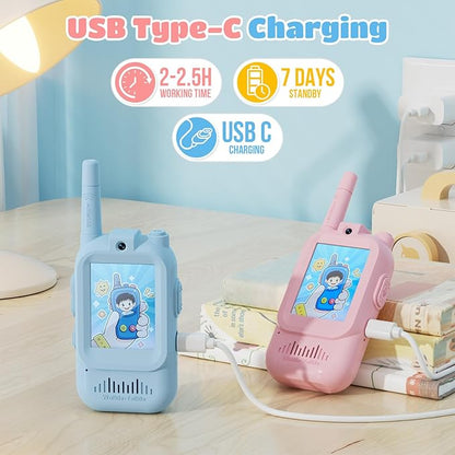 Video Walkie Talkies for Kids – Kids Walkie Talkies 2 Pack - Image 3