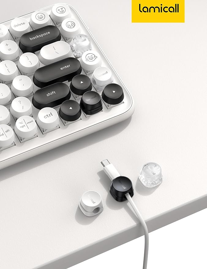 Cord Organizer Spring Cable Holder Clips - Image 6
