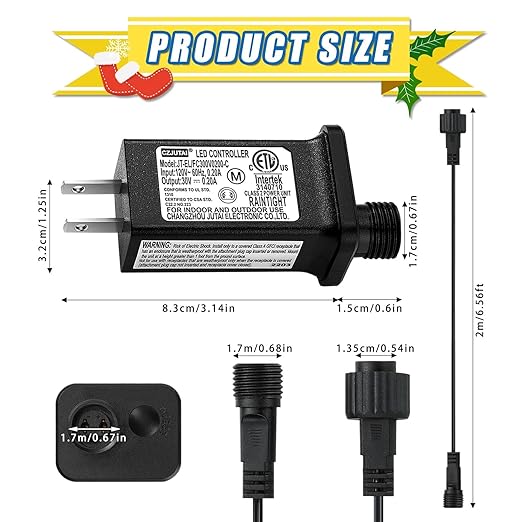 30V 0.2A LED Controller with Extension Cord, Replacement Model - Image 2