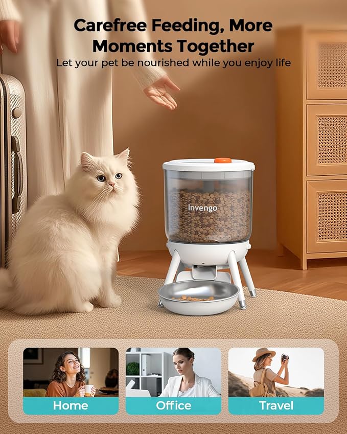 Automatic Cat Feeder, 3L Timed Pet Feeder - Image 8
