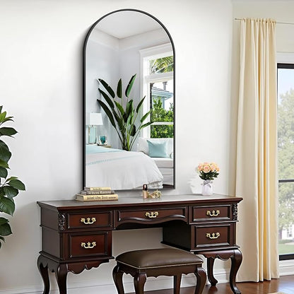 CIRCUMI Arched Wall Mirror, Metal Frame, Large Size - Image 5