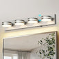 26" Motion Sensor Vanity Light Brushed Nickel, 3CCT 4-Light Modern LED Bathroom by Unknown