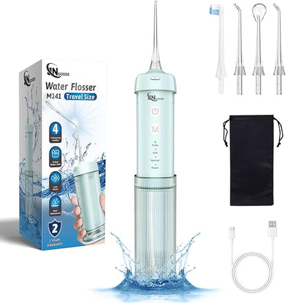 JNGOODS Mini Portable Water Flosser Oral Irrigator Water Teeth Cleaner Pick by VisittheJNGOODSLLC