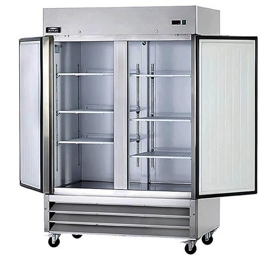 Arctic Air AR49 54" Two Section Two Solid Doors Reach-in Commercial Refrigerator - Image 3