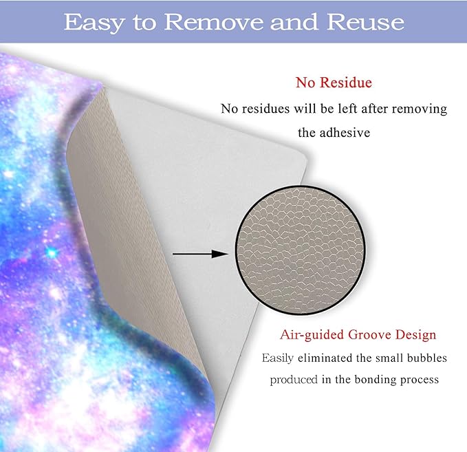 Laptop Skin Sticker Decal, Decorative Waterproof, Romantic Starry Night Sky - Image 4