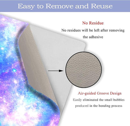 Laptop Skin Sticker Decal, Decorative Waterproof, Romantic Starry Night Sky - Image 4