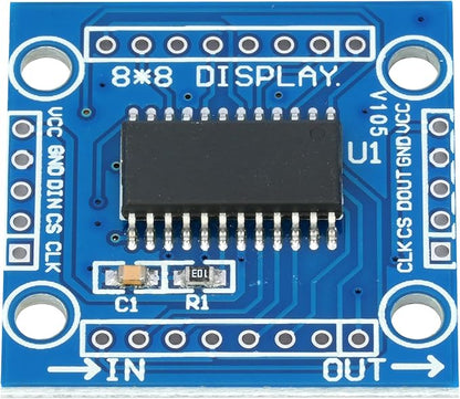 MTDELE 5Pcs MAX7219 5V 8 * 8 Dot Matrix LED Display Module Kit Control - Image 5