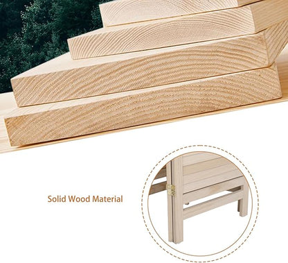 Bonnlo 6 Panels Wood Room Divider - Image 5