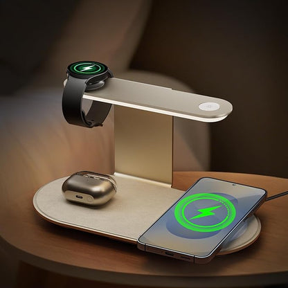 Aluminum 4-in-1 Charging Station by Hostena