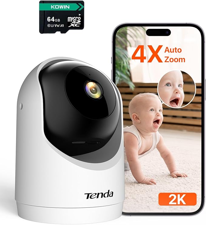 Tenda 2K Indoor Security Camera by Tenda