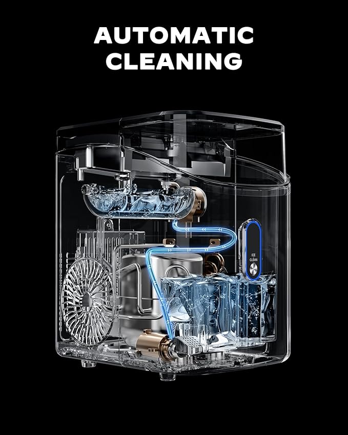 Silonn Nugget Ice Maker Countertop, WiFi Pebble Ice Machine - Image 6