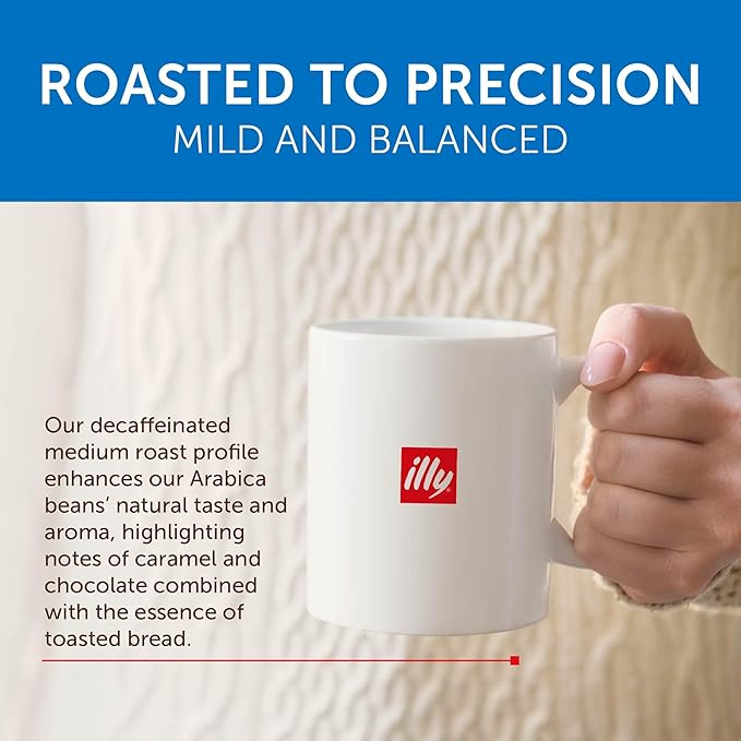 illy Decaf Coffee K Cup, Pods for Keurig Machines, Classico Decaffeinated - Image 3