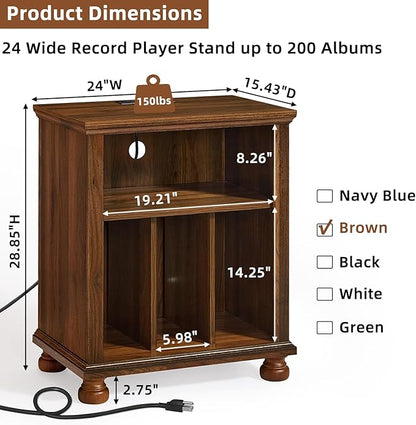 Joaxswe Record Player Stand - Image 3