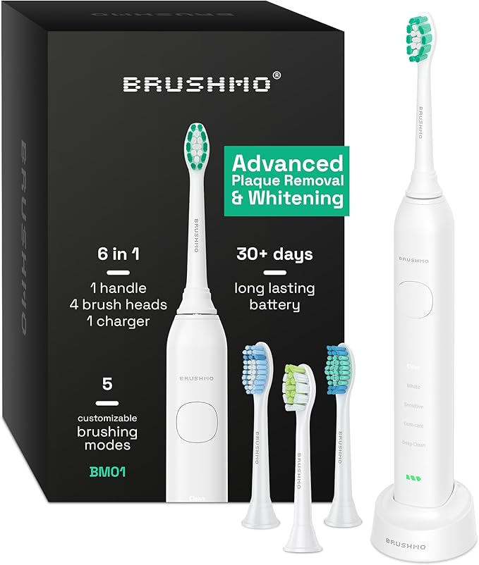 Brushmo Super Sonic Electric Toothbrush by Brushmo