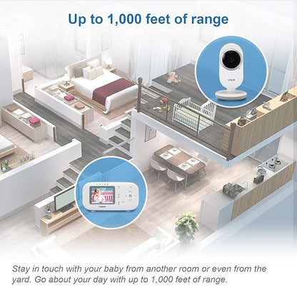 VTech VM320 Baby Monitor, 2.4" Screen - Image 3