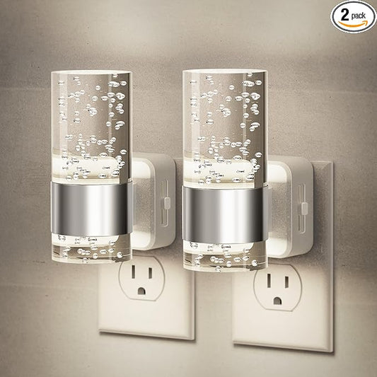 JandCase Night Light, Night Lights Plug into Wall, 2 Pack LED Nightlight by JandCase