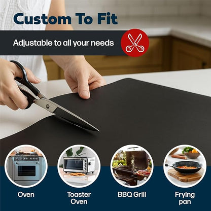 Cooks Innovations MADE IN USA Non-Stick Oven Protector Mat - Image 4