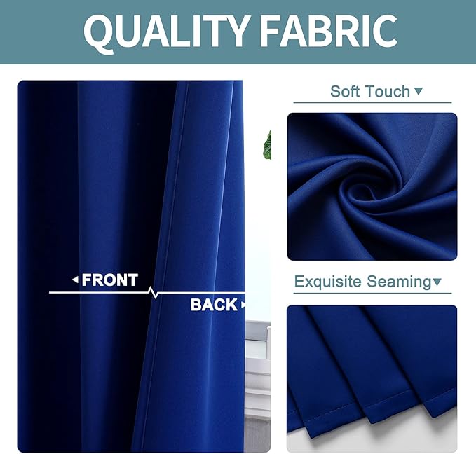 ChrisDowa Grommet Blackout Curtains - Image 3