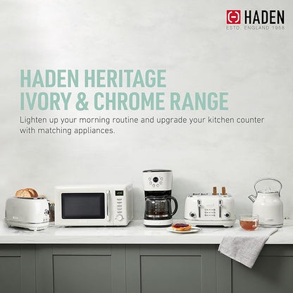 Haden Heritage 2-Slice Wide-Slot Toaster, Stainless-Steel Bread Toaster - Image 5