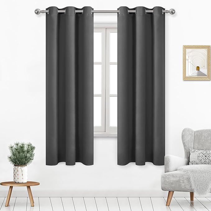 DWCN Blackout Curtains 72 Inch Length, Thermal Curtains by DWCN
