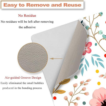 Laptop Skin Sticker Decal, Decorative Waterproof, Flower Plants - Image 5