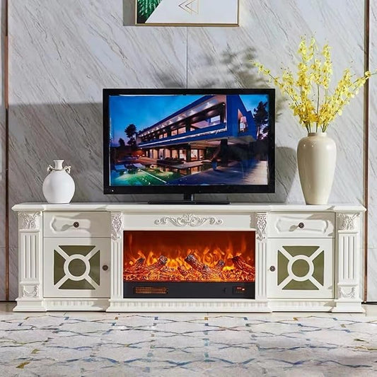 Modern Electric Fireplace Heater by Aihm-Lon