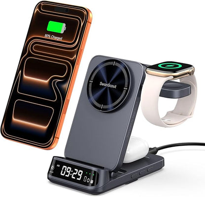 Wireless Charger Stand Compatible by SwanScout