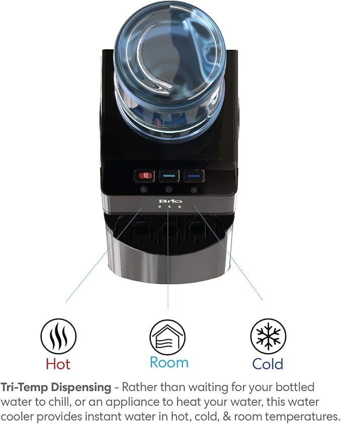 Brio Limited Edition Top Loading Water Cooler Dispenser - Image 4